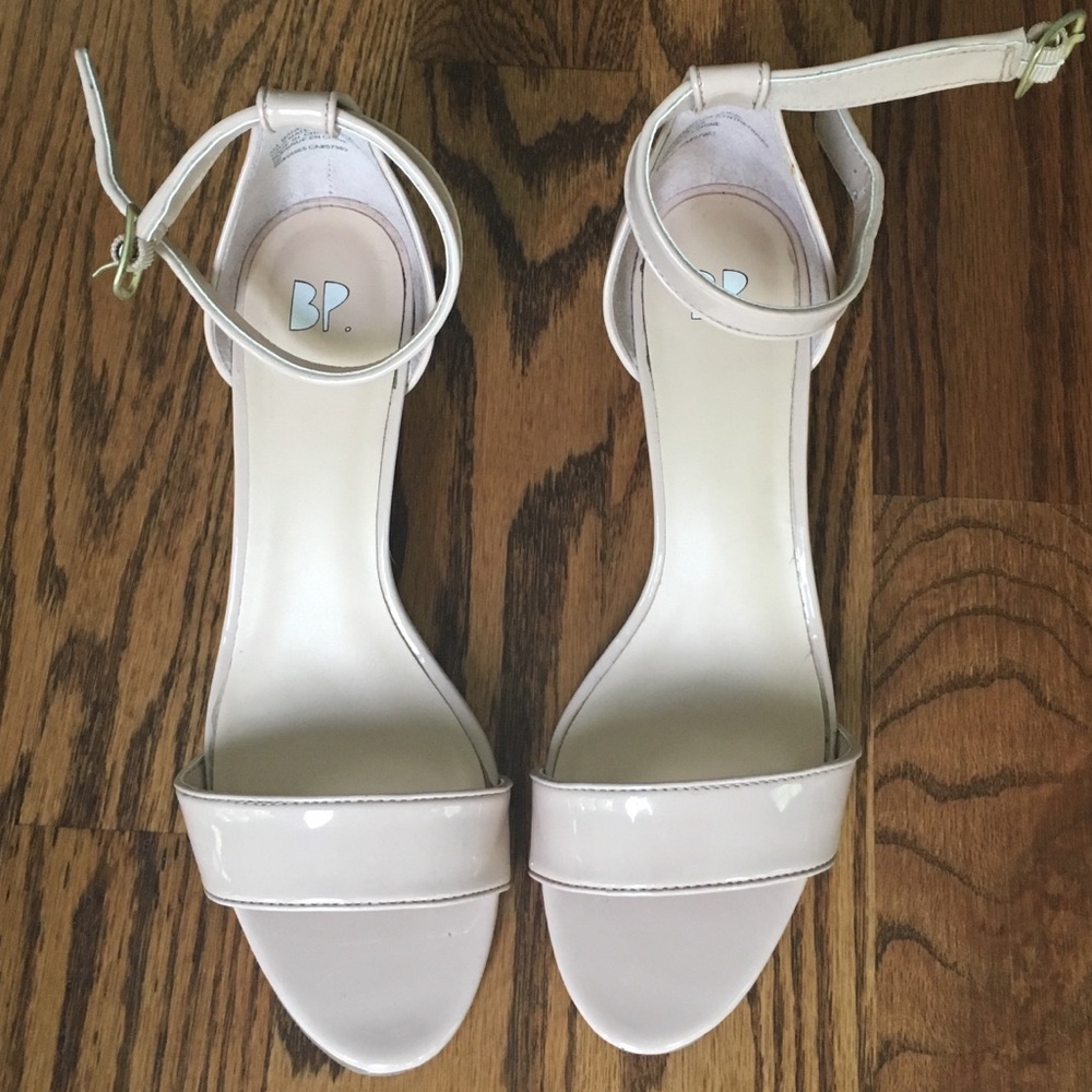 Nordstrom BP ankle strap wedges